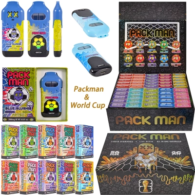 Packman World Cup Edition 2g Dual Chamber Disposable Vape 01