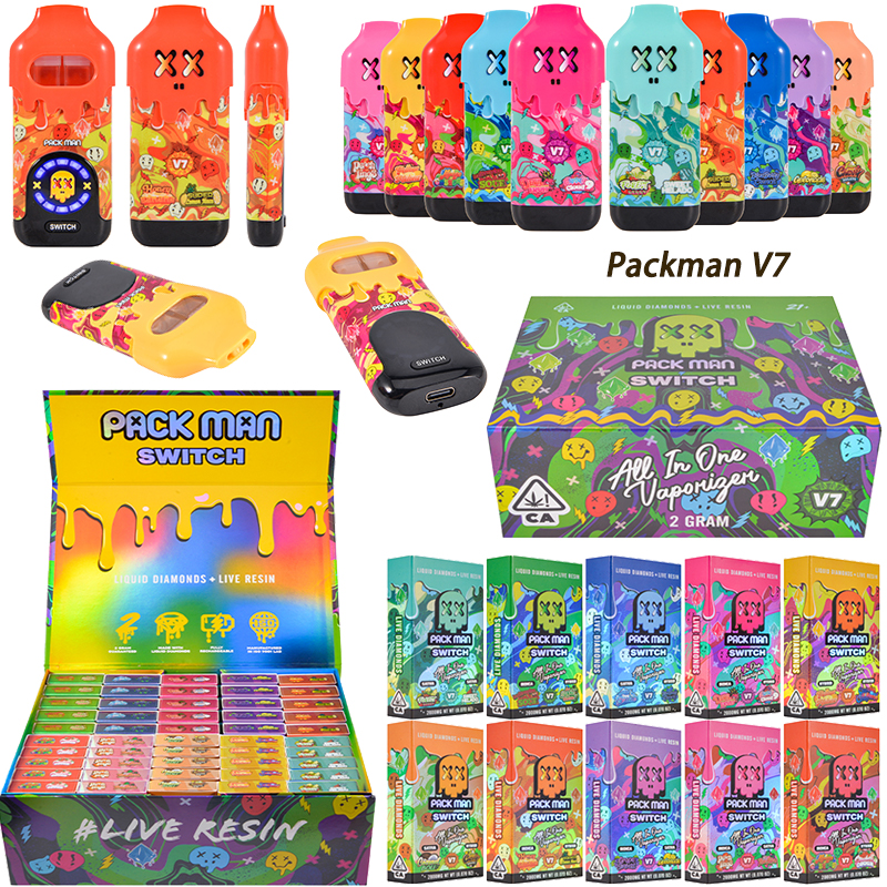 Packman Switch V7 2g Dual Chamber Disposable Vape