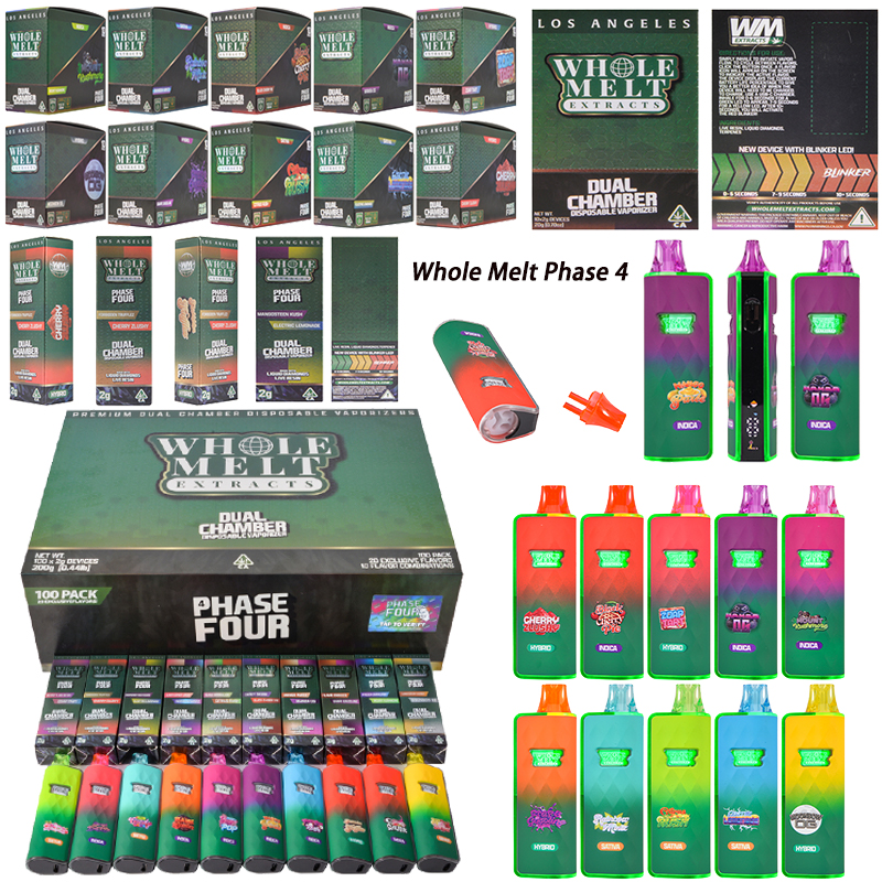 Whole Melt Phase 4 Dual Chamber 2g Disposable Vaporizer