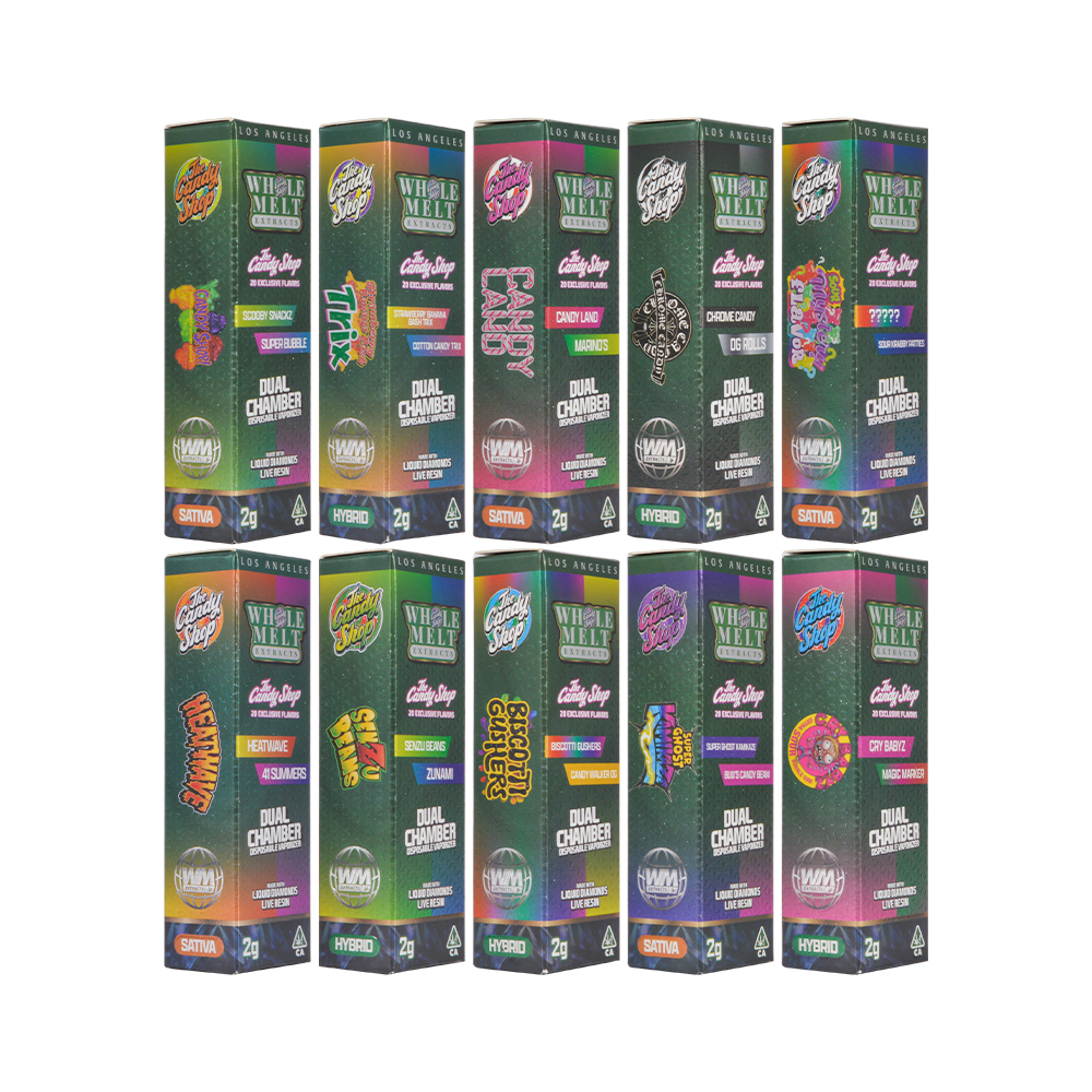 Whole Melt x The Candy Shop 2g Disposable Dual Chamber