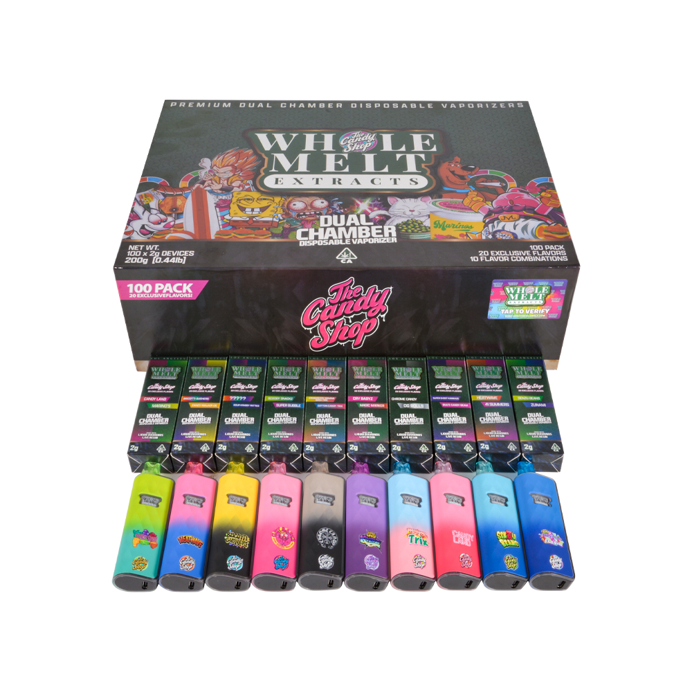 Whole Melt x The Candy Shop 2g Disposable Dual Chamber