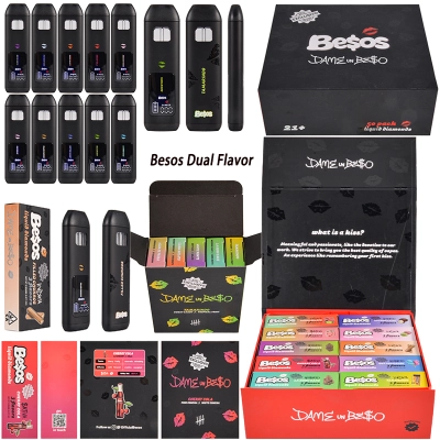 Besos Liquid Diamonds  3 Flavor Disposable Dual Chamber  01