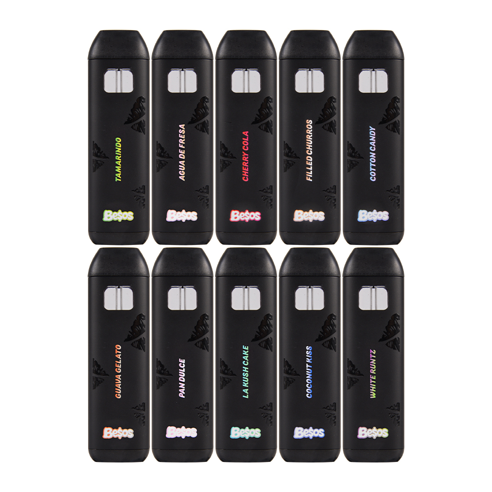 Besos Liquid Diamonds  3 Flavor Disposable Dual Chamber 
