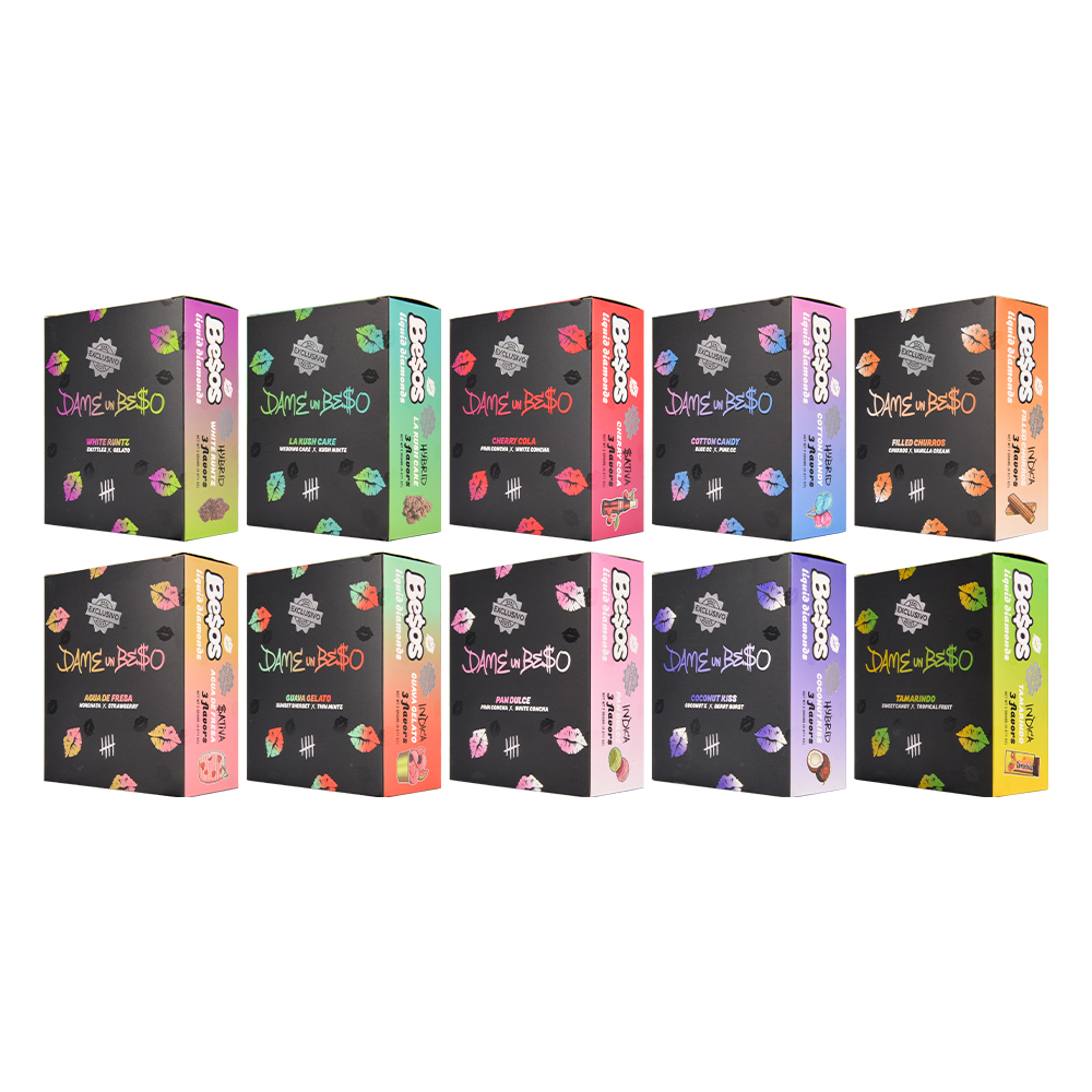Besos Liquid Diamonds  3 Flavor Disposable Dual Chamber 