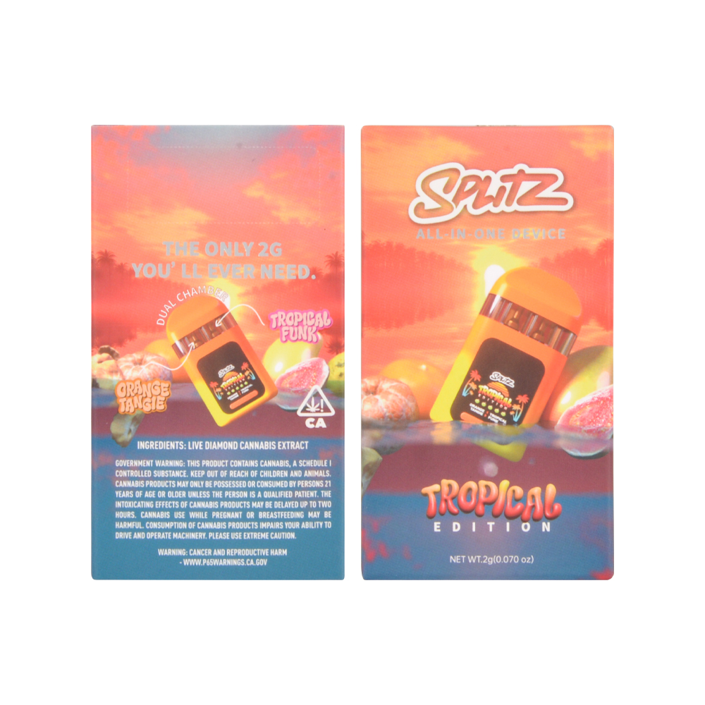 Splitz Tropical Edition 2g Disposable Dual Chamber