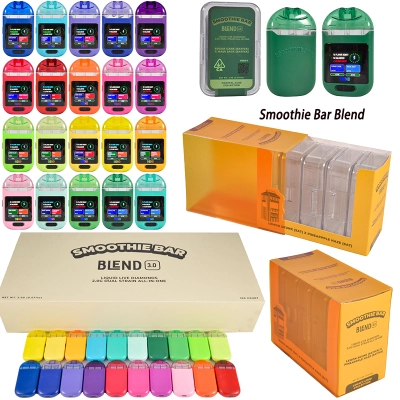 USA Stock Smoothie Bar Blend 3.0 Disposable 2g Dual Falvor All-in-One 01
