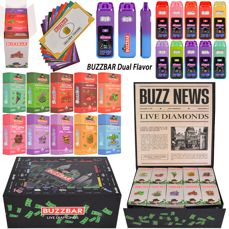 Buzzbar Live Diamonds 2g Disposable Dual Chamber 