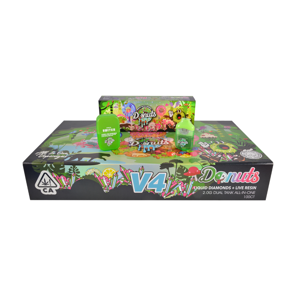 USA Stock Dnouts Switch V4  Disposable 2g Dual Falvor