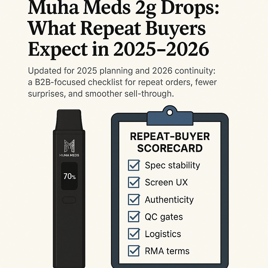 Muha Meds 2g Drops: What Repeat Buyers Expect in 2025–2026