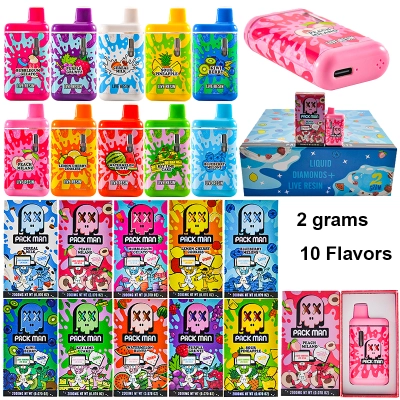 UK Empty Packman Gen 3 2g Disposable Vape Pens Wholesale 01