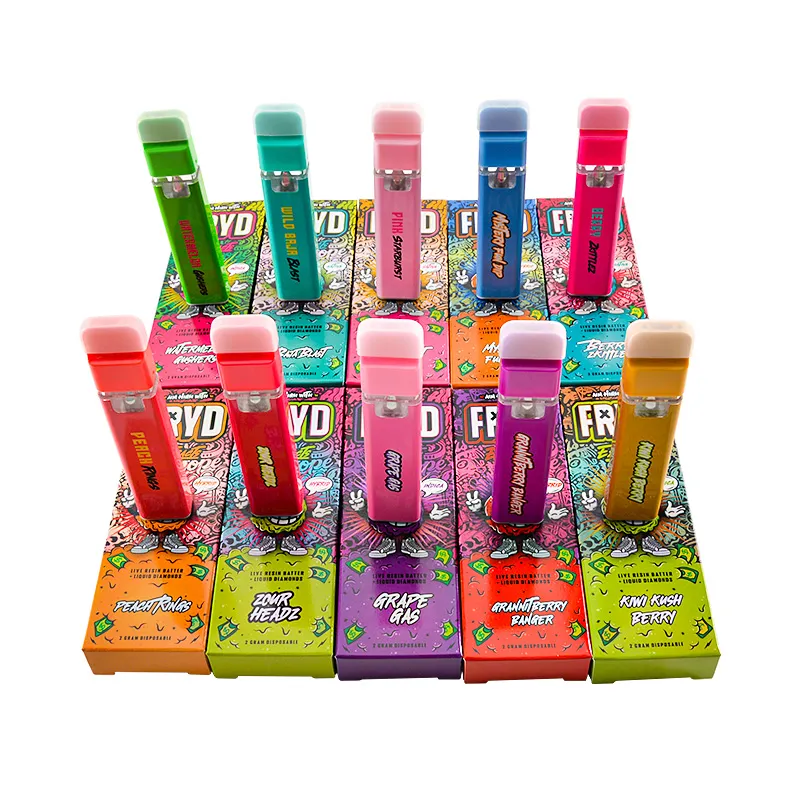 USA Wholesale Fryd New Gen 8 2g 2 Gram Disposable Vape Pens 10 Flavors