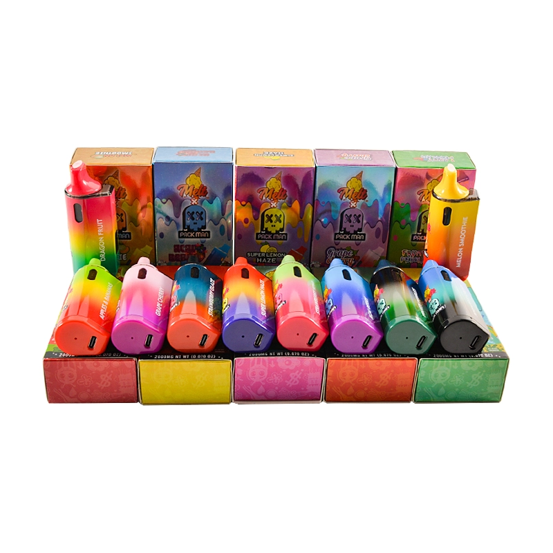 USA Melt Packman Disposable Vape Pen Wholesale | Custom Melt Pac man vape  2g in USA warehouse