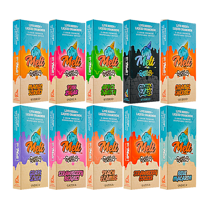 USA stock Got Melt Disposables 2g 10 Flavors