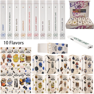 Piff Bar White Disposables 1ml 10 Flavors 01
