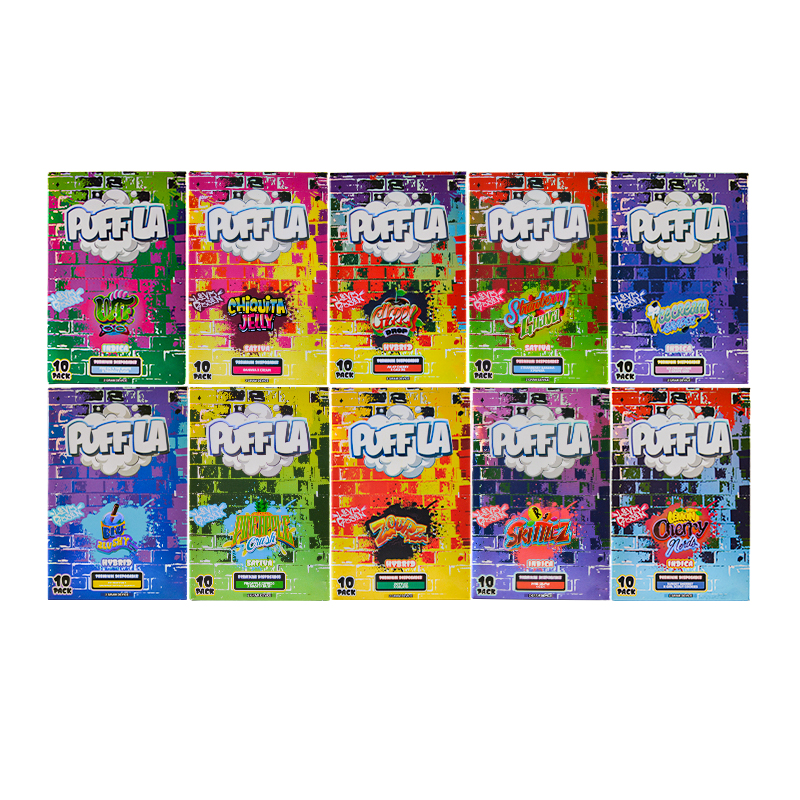 USA stock Puff LA Disposables 2g 10 Flavors
