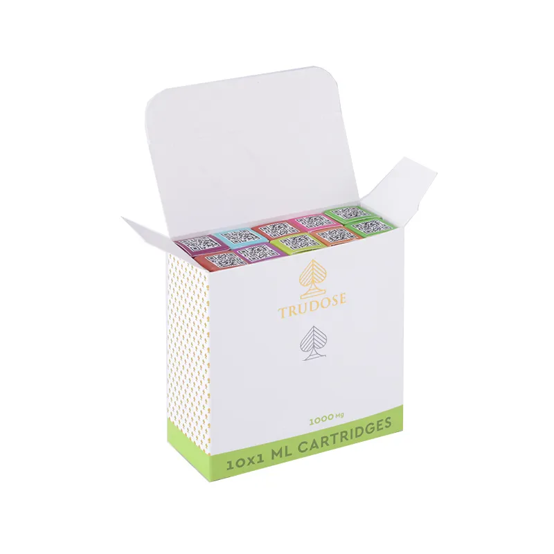 Trudose Vape Cartridges 1ml 0.8ml 10 Flavors