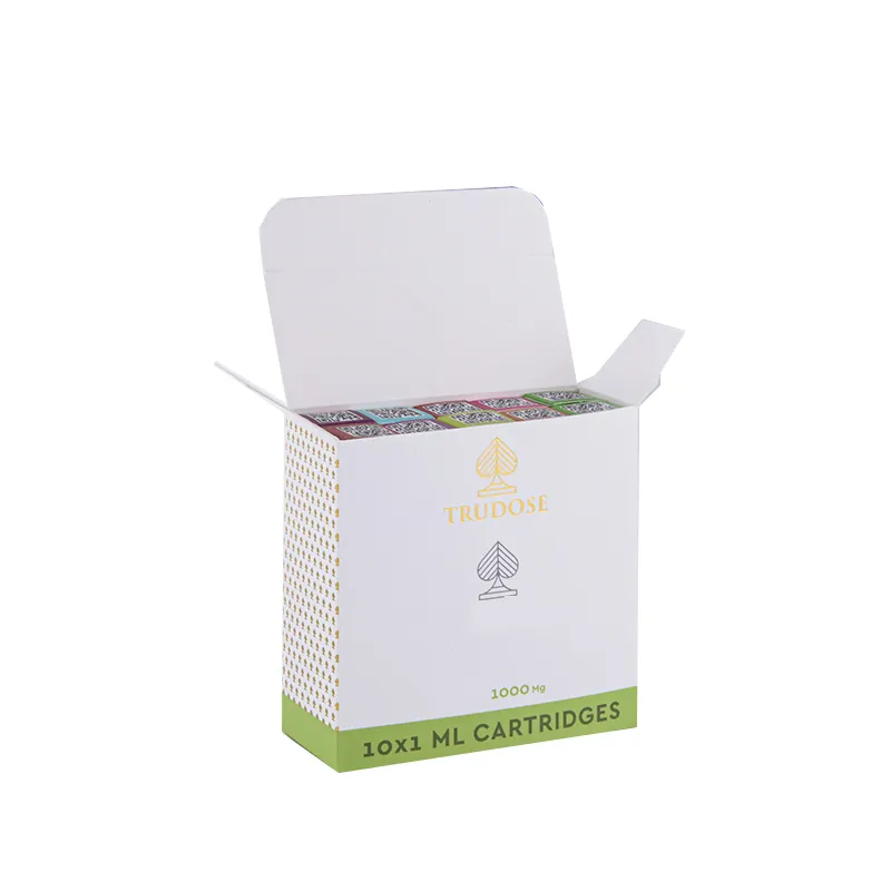 Trudose Vape Cartridges 1ml 0.8ml 10 Flavors