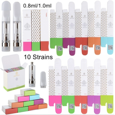 Trudose Vape Cartridges 1ml 0.8ml 10 Flavors 01