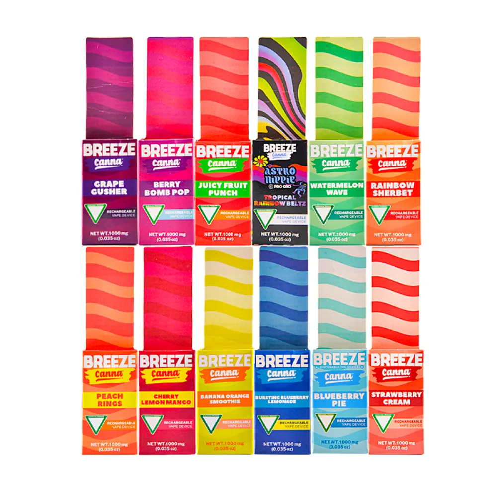 Breeze Disposables 1g 10 Flavors