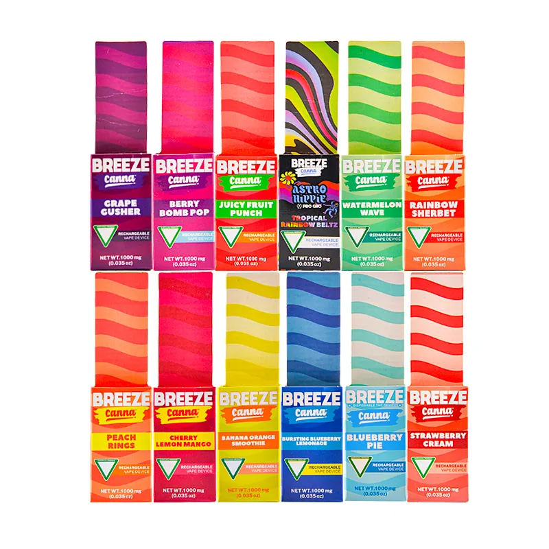 Breeze Disposables 1g 10 Flavors