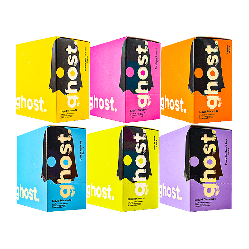 Ghost 2g disposables 6 Flavors