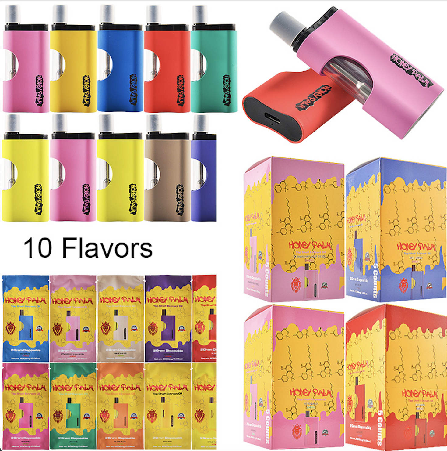 honey palm 2 gram disposable
