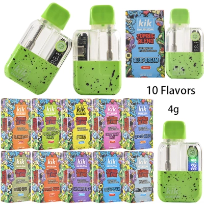 Kik disposables with Digital Screen 4g 10 Flavors 01