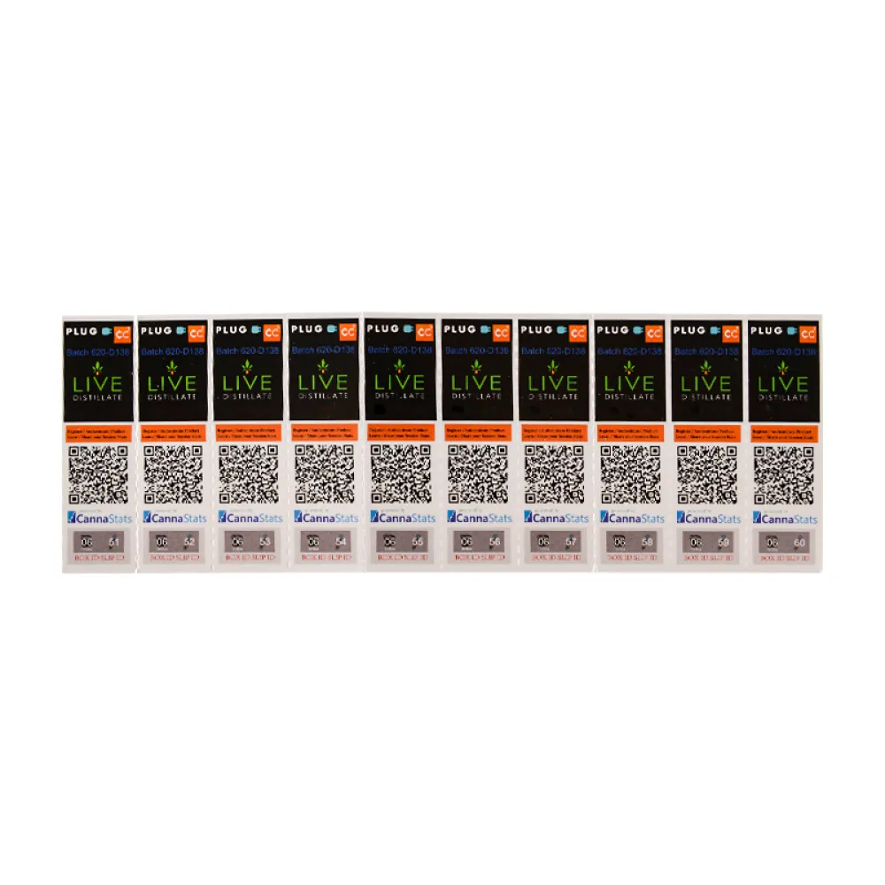 Live Distillate Cartridges 1ml 10  Flavors