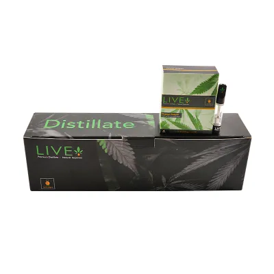 New Live Distillate Cartridges 1ml 10 Flavors 02