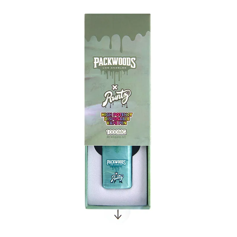 Packwoods X Runtz Marbling Disposables 1g 10 Flavors