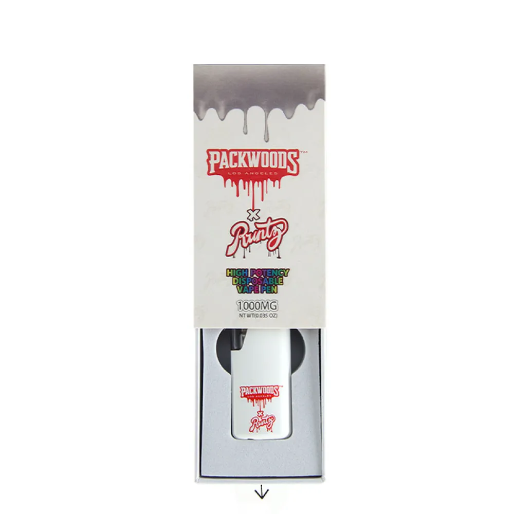 Packwoods X Runtz Solid Disposables 1G 10Flavors