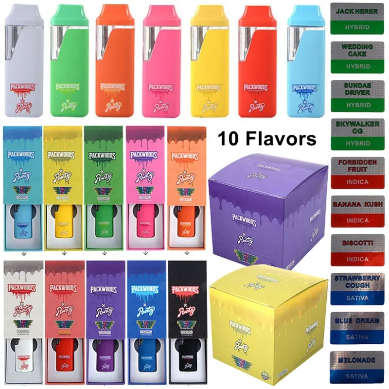 Packwoods X Runtz Solid Disposables 1G 10Flavors