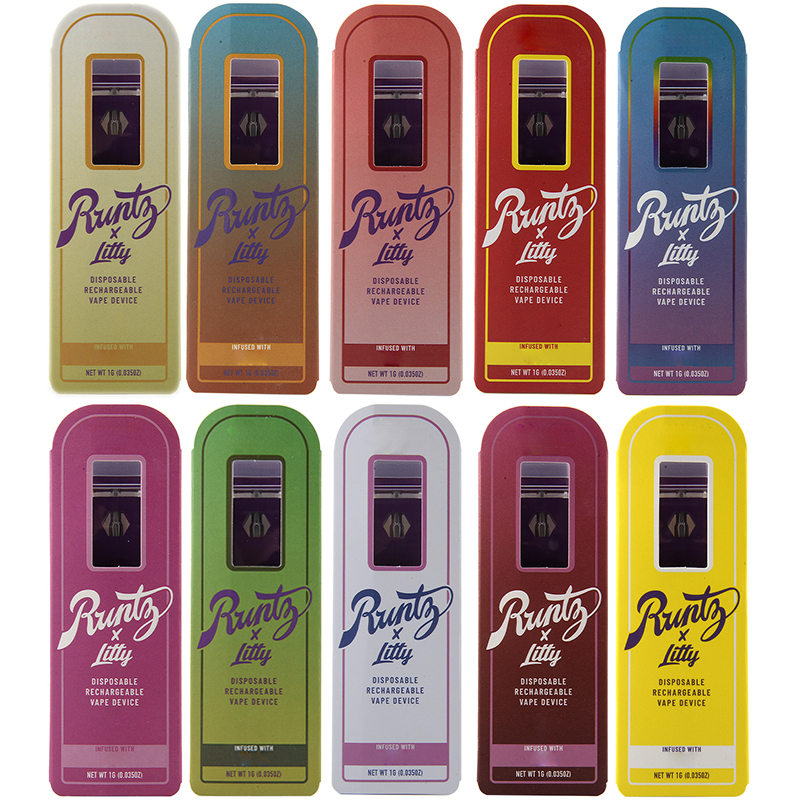Runtz X Litty Disposables 1g 12 Flavors in Europe