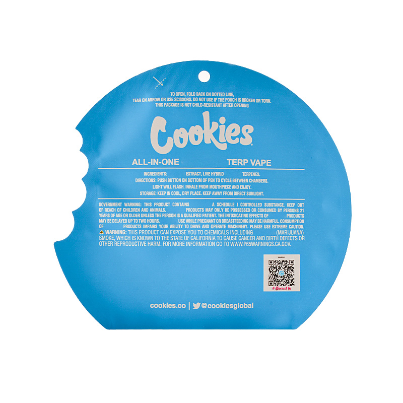 Cookies Dual Chamber 0.5g+0.5g Disposables  10 falvors