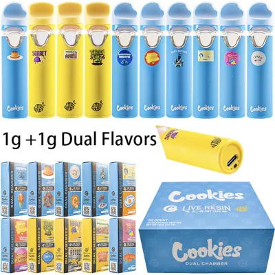 Cookies Dual Chamber 1g+1g Disposables  01