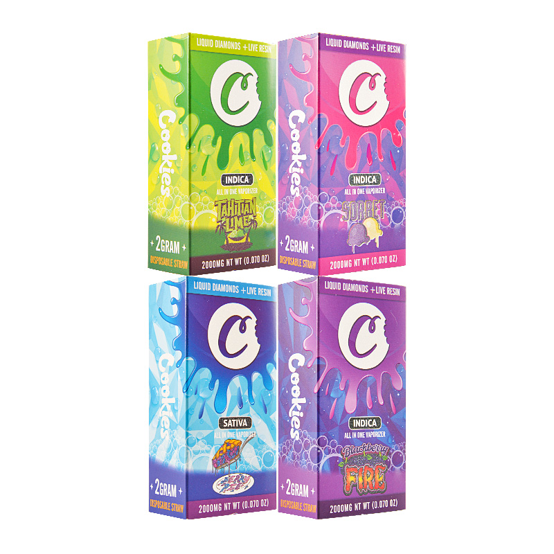 Cookies with Digital Screen Disposables 2g 10 Flavors 