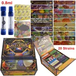 Gold Coast Clear Vape Cartridges 0.8ml 1ml 10 Flavors