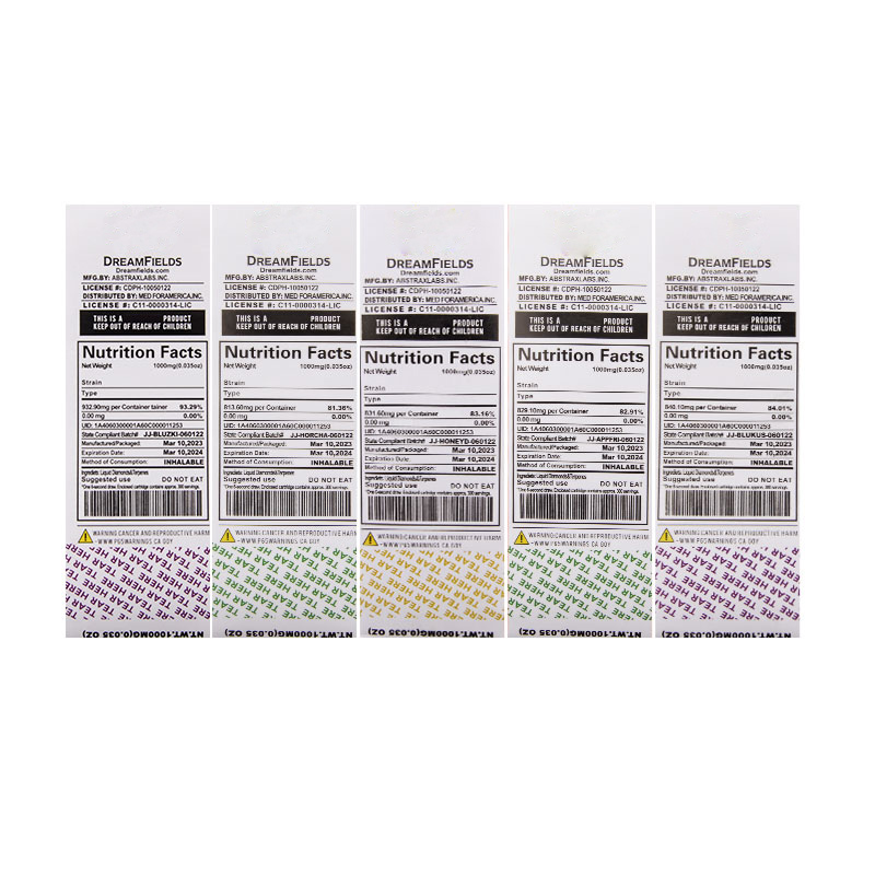 Jeeter Juice Vape Cartridges 0.8ml 10 Flavors