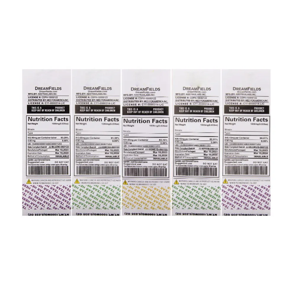 Jeeter Juice Vape Cartridges 0.8ml 10 Flavors