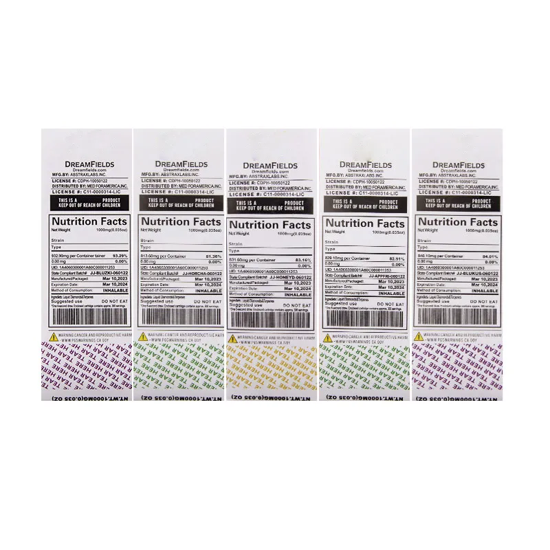 Jeeter Juice Vape Cartridges 0.8ml 10 Flavors