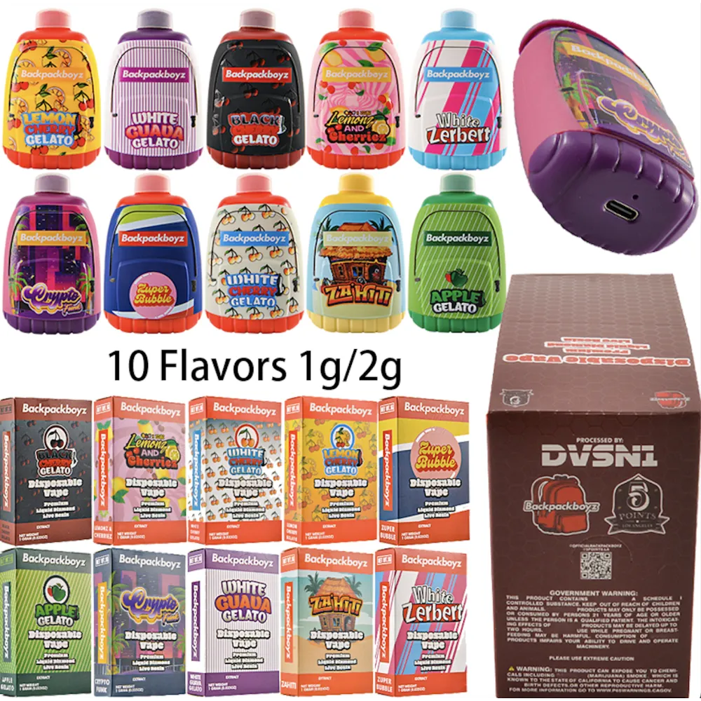 Backpack boyz vape 1ml 2ml
