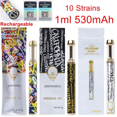 USA CALIFORNIA HONEY disposable vape pens 1g 10 Flavors 01