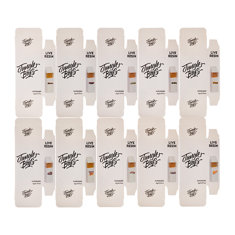 USA stock  White Jungle Boys Disposables 2ml 10 Flavors 