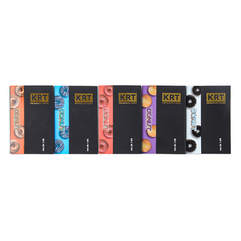 KRT Vape Cartridges 0.8ml 1ml 10 Flavors 