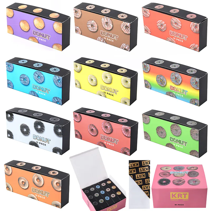KRT Vape Cartridges 0.8ml 1ml 10 Flavors 