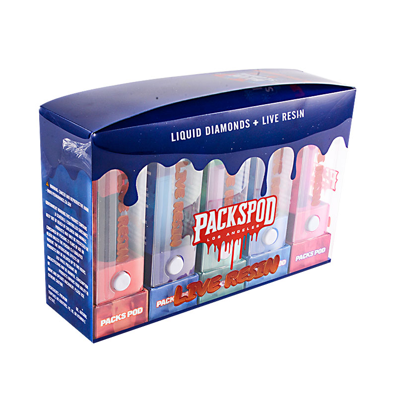 Packspod Disposable Vape Pens 1ml 2ml 10 Flavors