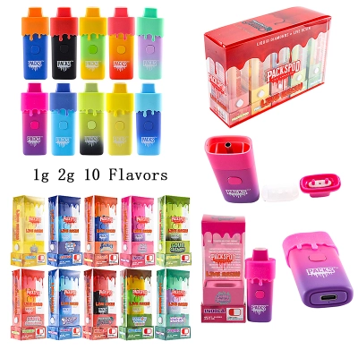 Packspod Disposable Vape Pens 1ml 2ml 10 Flavors 01