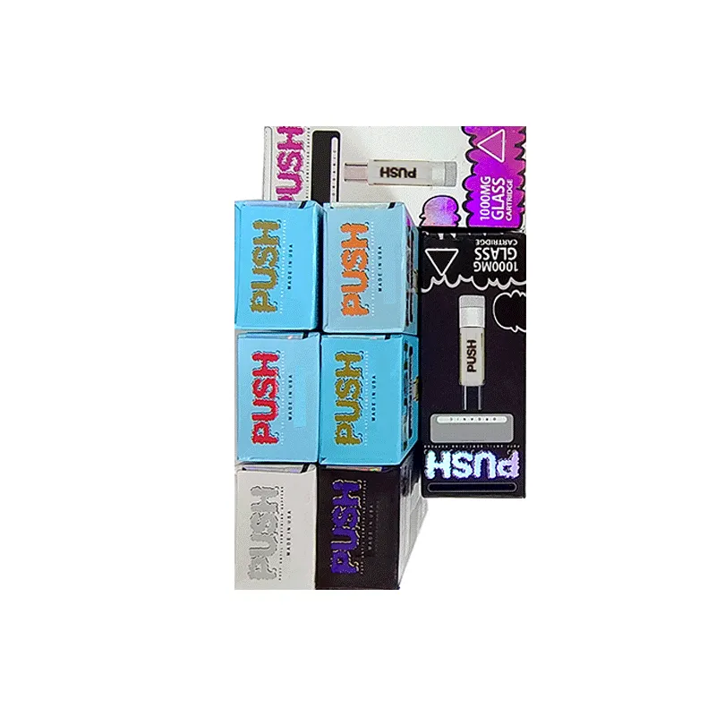 Push Vape Cartridges 1ml 10 Flavors