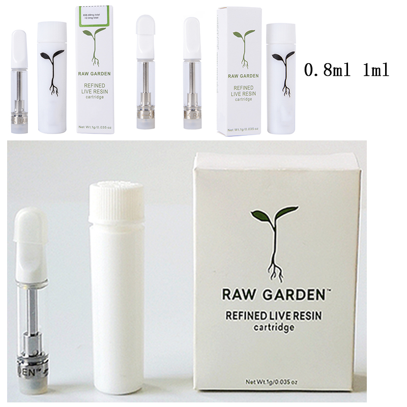  raw garden cartridges 0.8ml 1ml
