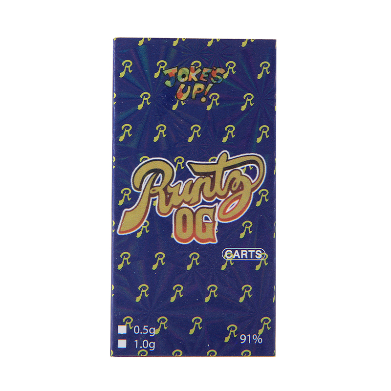 Runtz Vape Cartridges 0.8ML 1ML 10 Flavors